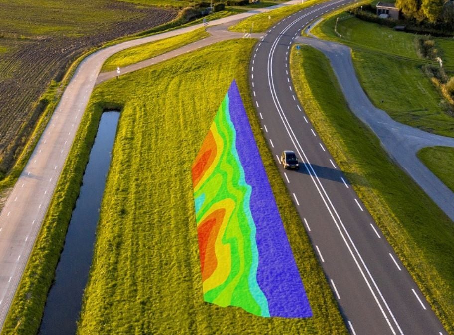 Electric resistivity tomography