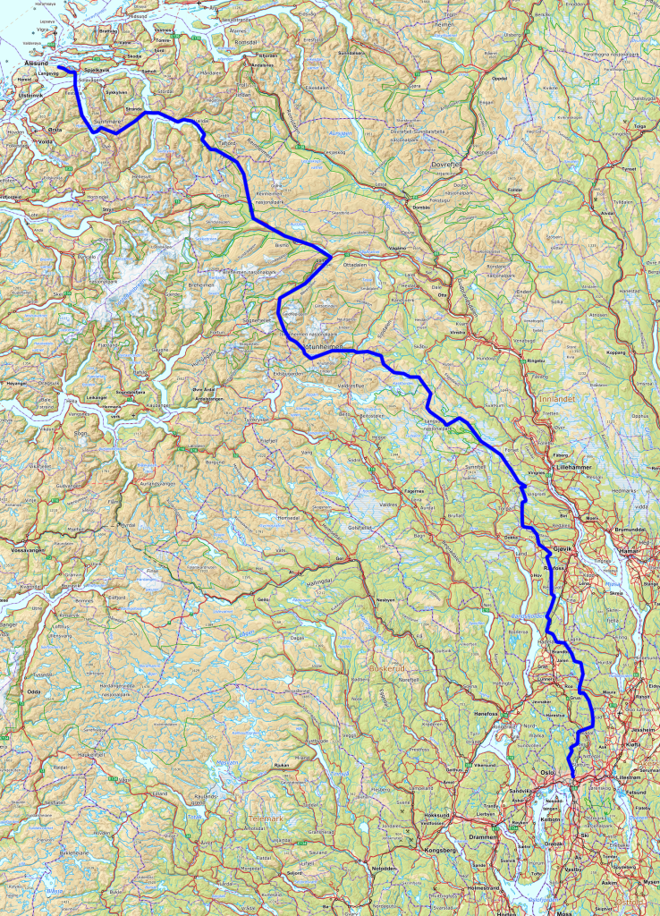 Kart-Oslo-Alesund-738x1024